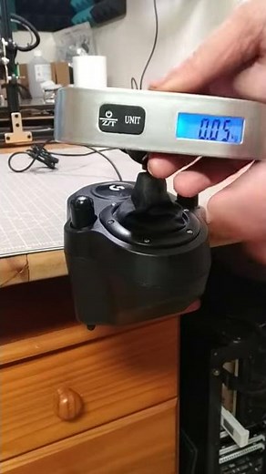 PRO-TEC Logitech Shifter 'Spring' upgrade [Pull Force Test] #Shorts