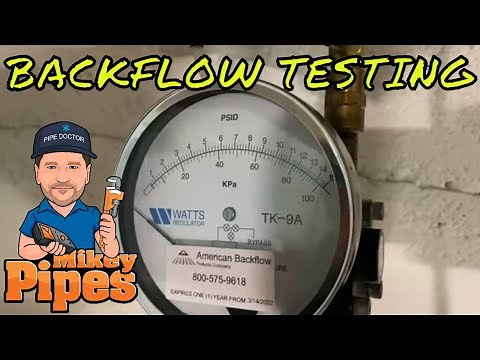Watts Double Check Valve DCV Backflow Testing and Inspection Procedures Using Alternative Method