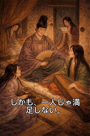 平安時代の恋愛文化と『源氏物語』。理想の男とされる光源氏、その実像とは。#源氏物語 #光源氏 #平安時代 #日本史 #古典文学 #恋愛文化 #和歌 #歴史 #雑学
