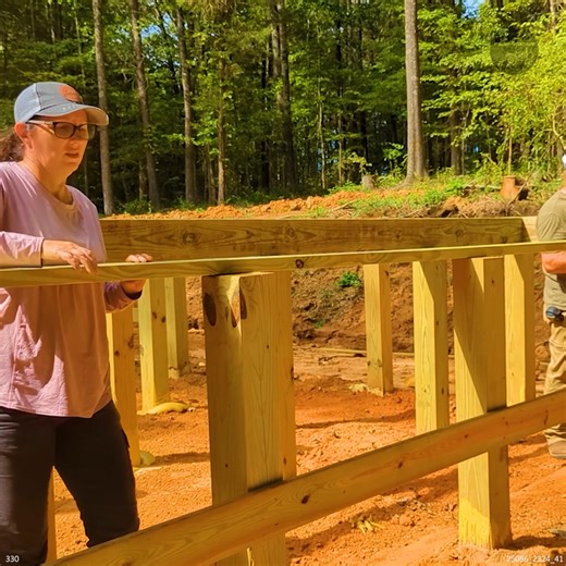 1.2M views · 5.1K reactions | Floor Joist Install for a New Cabin Build | Tony's Tractor Adventure Homestead | Facebook