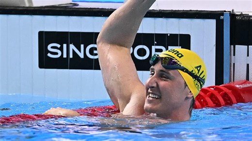 Aussie swim champ wants ‘revolutionary’ event ratified after unofficial world record