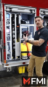 FMI Appliance Compartment #FMI #firetruck #equipment | FMI