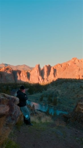 I witnessed the most stunning sunset in Central Oregon