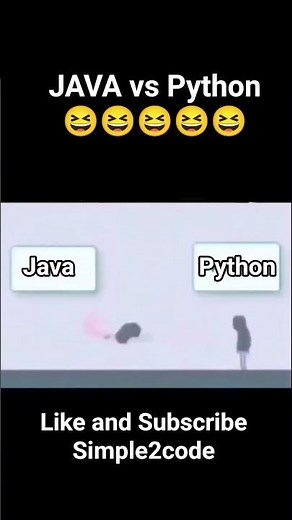 Programming-java vs python | Programmer Meme 🐱💻 #coding #codingmemes #programmerlife #developerhumor