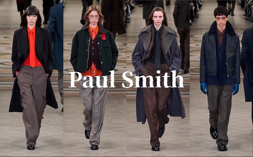 【秀场直击】 Paul Smith 2025 AW丨以幽默松弛的英伦格调玩转经典与叛逆，在优雅剪裁中藏入惊喜细节，像一场低调又顽皮的时装玩笑