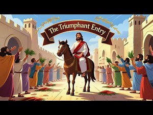 Jesus Enters Jerusalem | Triumphant Entry Bible Story