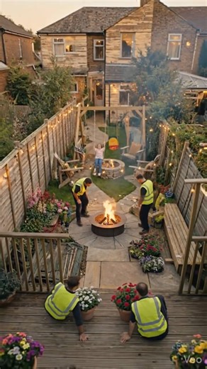 From Overgrown Backyard to Dream Family Garden 🌿🔥