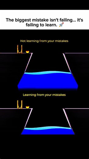 The Biggest Mistake Isn't Failing… It's Not Learning! 💯 | Success Mindset #motivation #trending