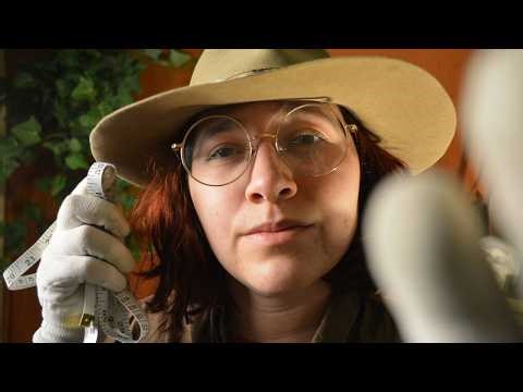 ASMR Paleontologist Measures Your Bones