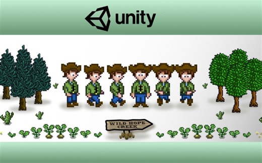 基于Unity开发类似于《星露谷物语》或《牧场物语》的农场RPG角色扮演游戏