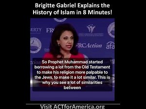 Brigitte Gabriel Explains the History of Islam in 8 Minutes! A Must Watch.