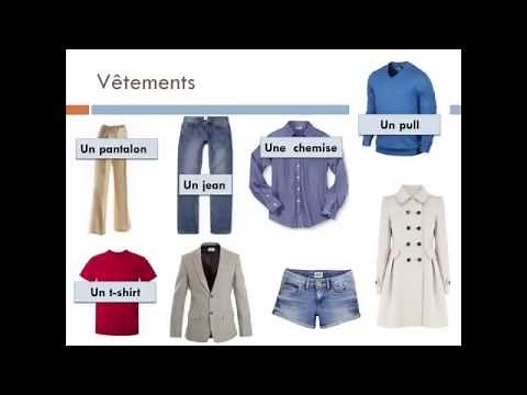 Les vêtements - A1