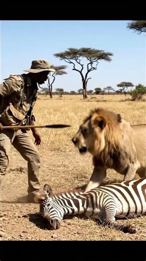 Incredible Rescue! Man Fights Giant Snake to Save Calf!