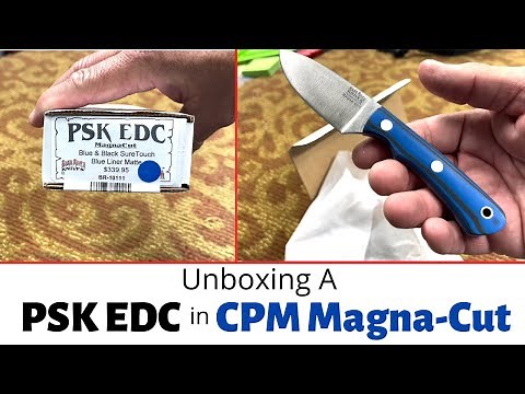 Bark River Knives Magna-Cut PSK-EDC Unboxing At The 509
