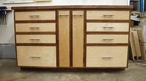 Shop Storage Cabinet - How To Build - The Average Craftsman