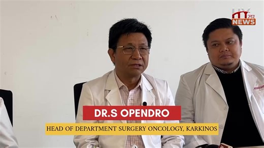 #NewsUpdate|| GIST Tumor Successfully Removed at Karkinos Hospital A rare tumor known as a Gastrointestinal Stromal Tumor (GIST), which develops in the digestive tract, particularly in the stomach and small intestine, was successfully removed through surgery at Karkinos Hospital. According to Dr. S. Opendro, Head of the Surgery Oncology Department at Karkinos Hospital, the operation was performed on January 24 and the tumor was completely excised. He stated that the hospital is committed to prot