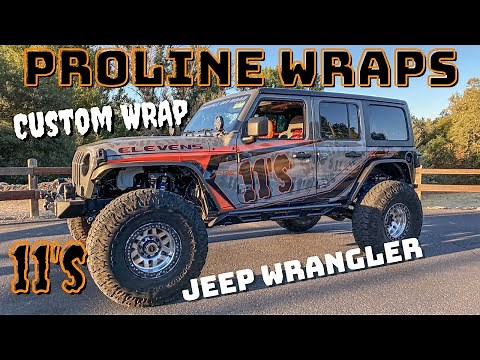 CUSTOM WRAP - Jeep Wrangler JL - PROLINE WRAPS