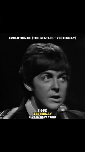 Evolution Of THE BEATLES - YESTERDAY (1965-2010) #paulmccartney #thebeatles #evolution #yesterday
