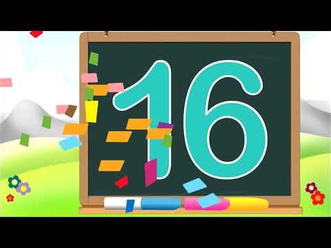 اكتب الأرقام: ارسم 123