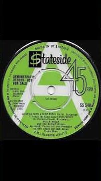 Mitch Ryder & The Detroit Wheels - Devil With A Blue Dress On - UK Stateside Records Demo 28.10.66