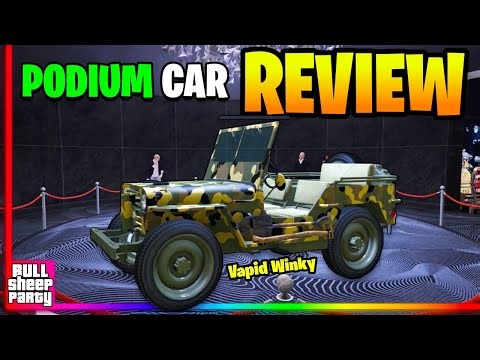 IS IT WORTH IT? The New Vapid Winky Podium Car Free Lucky Wheel Vehicle GTA 5 Online Review