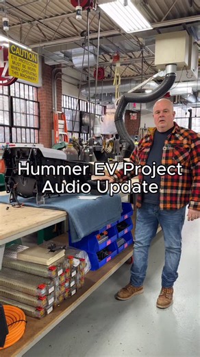 Matt shows us how we’re fitting the subwoofer into the center console in the Hummer EV project. #audio #hummerev #automotivetech #carcustomization #howitsmade | Ai Design