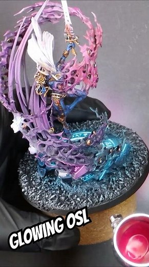 Make Your Aeldari Minis Glow #warhammer40k