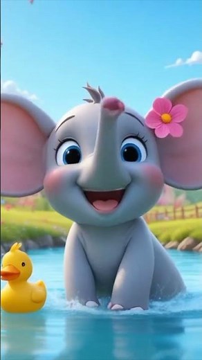 Ella the Elephant | Letter E Song for Kids #shorts