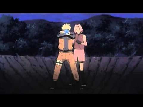 Narusaku Moment - Naruto Defends Sakura from Sora's Attack