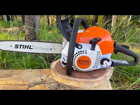 STIHL MS 211C Chainsaw quick review