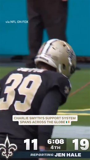 It takes a village and Charlie Smyth has a good one. | Sunday Night Football on NBC