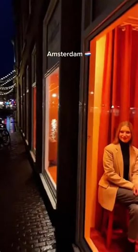 Amsterdam has some unique window displays. We just decided to try them out ourselves!