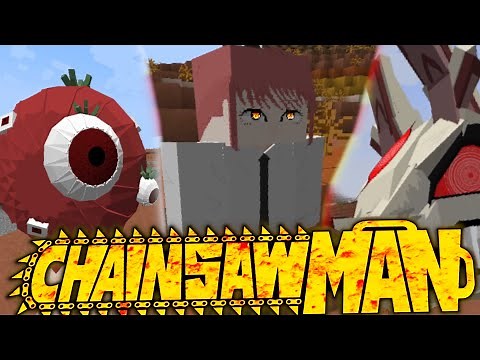 The Best Chainsaw Man Minecraft mod??? (Chainsaw_Craft)