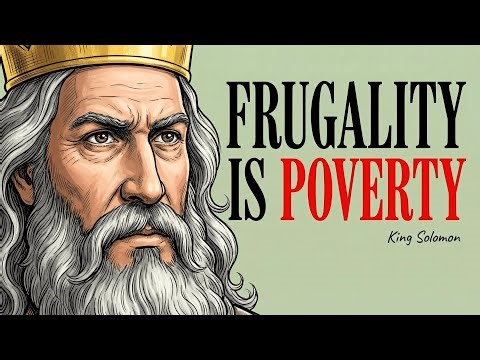 Stop Being "Frugal". Solomon’s Law of Luxury