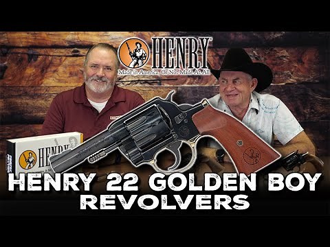 New Henry Golden Boy 22lr Revolvers [ First Look ]