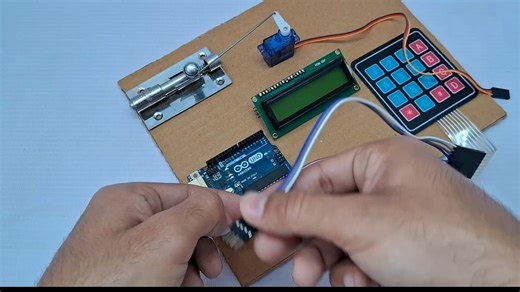 使用arduino制作智能密码锁