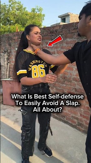 What Is Best Self-defense To Easily Avoid A Slap. All About? #selfdifence #tutorial #martialarts