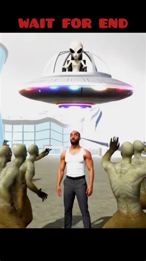 Franklin vs Alien 👽💪 INDIAN BIKE DRIVER 3D #indianbickdriving3d #shorts