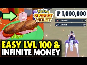 EASY LV100 EXP and INFINITE MONEY in Pokemon Scarlet and Violet!