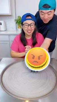 Giant Cookie vs Emoji Cake ice cream challenge!🍦 #funny by Ethan Funny Family