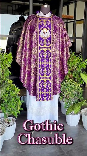 Gothic Chasuble with Exquisite Embroidery | PSG Vestments