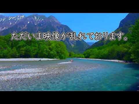 ただいま映像が乱れておりますの素材
