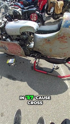 Untouched 1957 Motorcycle: A True Holy Grail! #shorts