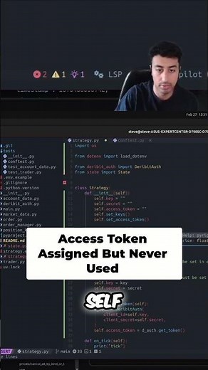 Access Token Parsing: State Not Accessed Fix #shorts