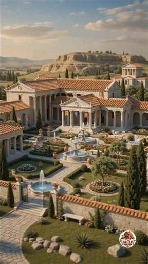 Miniature DIY Ancient Roman Villa Construction Timelapse | Building a Luxury Tiny Roman Mansion