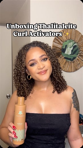 Adrianna Underwood on Instagram: "Check out these three unique curl activators from @thalitaleitecurlcare Game changer which has a light consistency made for volumizing and defining curls 💗 Fearless with a medium consistency to define and condition 💕 Be bold with a thick consistency to tame frizz and keep curls soft & bouncy 💓 Which one would you try? #curlyhair #curls #hair #unboxing #new #curly"