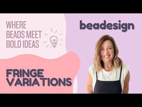 - 🎥 From Simple to Statement: Fringe Variations for Beaded Jewelry