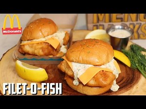 FILET-O-FISH🔥 (McDonald's CopyCat Recipe)