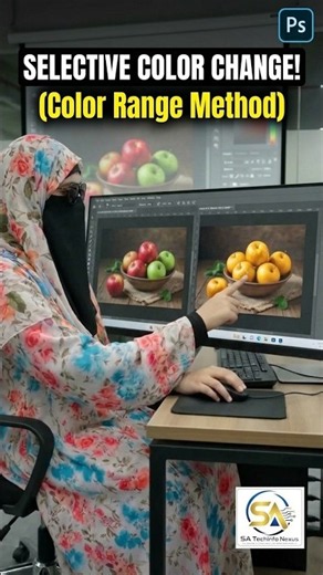 How to Change Specific Color in Photoshop Color Range & Object Selection Tool Tutorial