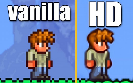 Terraria平滑/高清化材质包! 概览&安装教程 [RU]